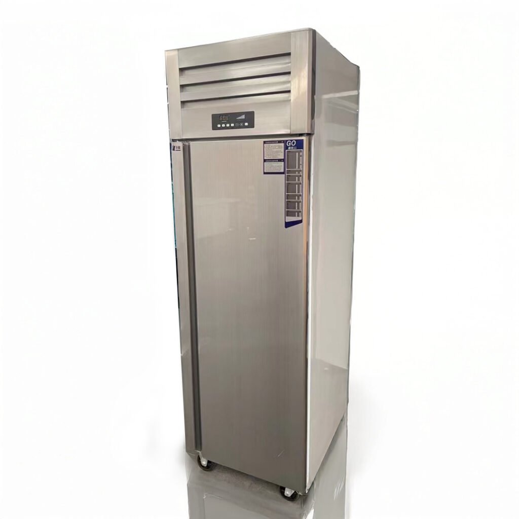 1-Door Steel Commercial Freezer main product image with a side angle